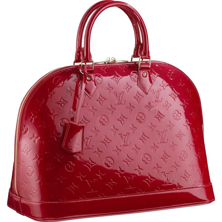 Best Replica Louis Vuitton Alma MM Monogram Vernis M93596 Handbags - Click Image to Close